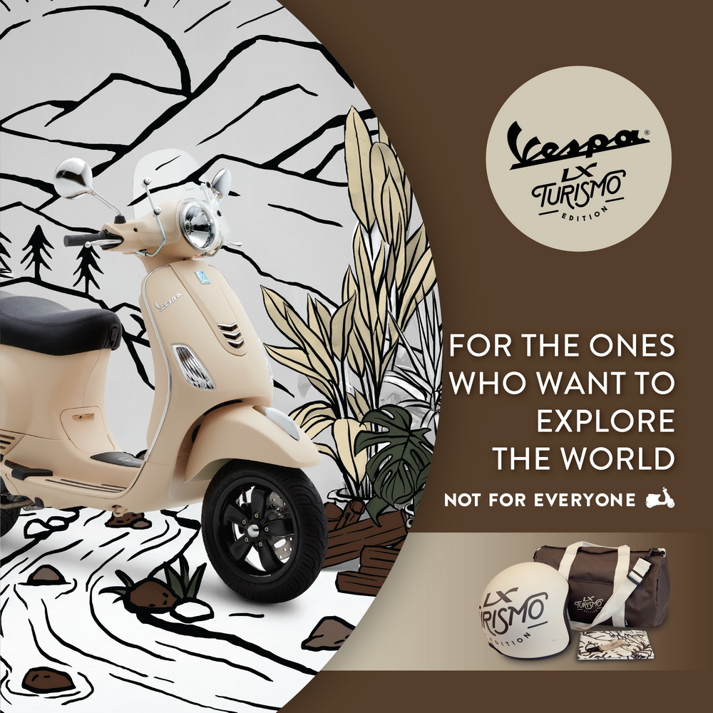 Vespa LX 125 i-Get Turismo Edition