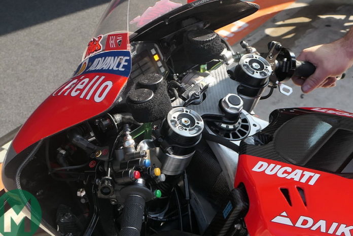 Ducati holeshot device